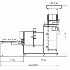 Industrie Rex Plus Trichter_Frontansicht