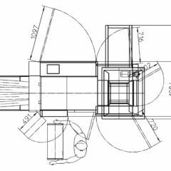Industrie Rex Plus Trichter_Schnittzeichnung